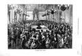 Original Old Antique Print 1871 Fine Art Gambling Table Hombourg 19th