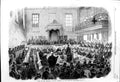 Old Antique Print 1869 Trial Bradford Election Borough Courthouse Court 19th