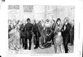 Old Antique Print 1873 Police Orphanage Ball City Terminus Hotel Cannon 19th