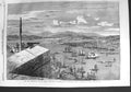 Old Antique Print 1860 King'S Bastion Quebec Isle Orleans Ships Mountains 19th