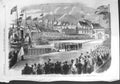 Original Old Antique Print 1860 Prince Wales St. John New Brunswick Ship Siers