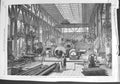 Antique Old Print *3138 1865 Penn'S Marine Engine Factory Greenwich Turnery