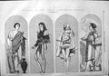 Old Antique Print 1867 Mosaic Kensington Museum Apelles Giorgione Raphael 19th