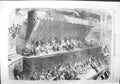 Original Old Antique Print 1867 Imperial Box Grand Opera Paris France Victorian