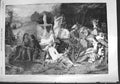 Old Antique Print 1856 Scene Fountains Jouvence People Haussouillier Art 19th