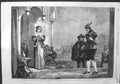 Original Old Antique Print 1864 Master Slender Anne Page Sheepshanks Kensington