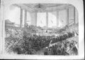 Original Old Antique Print 1864 Social Science Congress York Lord Brougham 19th