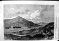 Original Old Antique Print 1866 Atlantic Telegraph Cable Ships Berehaven Bantry
