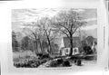 Original Old Antique Print 1873 Emperor Napoleon Funeral Procession Chapel 19th