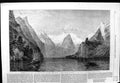 Original Old Antique Print 1864 Sunrise Konigs See Berchtesgaden Bavarian Alps