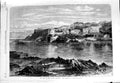 Original Old Antique Print 1868 War Punjaub Frontier Fortress Attock Fine Art