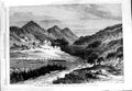 Old Antique Print 1868 Campaign Punjaub Frontier Camp Agrore Soosal Pass 19th