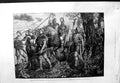 Original Old Antique Print 1882 Men Kent Marching Army HarTapestry Windsor 19th