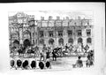Original Old Antique Print 1879 Royal Wedding Windsor Bride Carriage Claremont