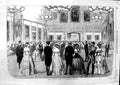 Antique Old Print Ref.496 1855 Grand State Ball Windsor Castle London England