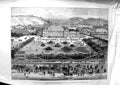 Original Old Antique Print 1888 Casino Boulogne-Su-Mer Switchback Railway Baths