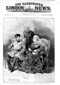 Original Old Antique Print 1895 Ameer Afghanistan Shahzada Nasrullah Windsor