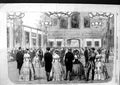 Original Old Antique Print 1855 Grand State Ball Windsor Castle London England