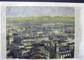 Original Old Antique Print 1860 Colour Arsenal City Rio De Janeiro Brazil 19th
