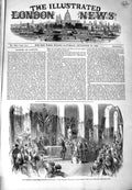 Old Antique Print 1849 President French Republic Tuileries Artist Prizes 19th