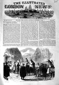 Original Old Antique Print 1849 Arrest Legitimists Rue Rumfort Paris France