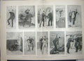 Old Antique Print 1895 Doctor War Ship Naval Manoeuvres Midshipmen Navy 19th