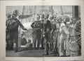 Old Antique Print 1887 Queen Jubilee Navy Review Spithead Victoria Albert 19th