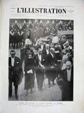 Original Old Vintage Print 1934 Photograph France President De Colombie Guards