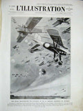 Original Old Vintage Print 1934 France War Aeroplanes Defence Bourget Battle