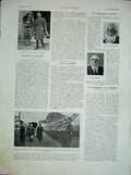 Original Old Vintage Print 1934 French Siers War Gaston Menier Rothschild Siam