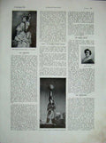 Old Vintage Print 1934 France Jeanne Cheirel Cecil Sorel Dans Sea Lions 20th