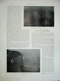 Original Old Vintage Print 1934 France Photographs Ariane Aviateurs Nice Menton