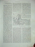 Antique Old Print 1934 Murat Dans Le Port Gdynia French Map Europe Nation 20th