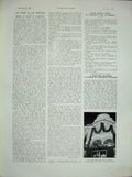 Old Vintage Print 1934 French Newspaper Procession Costumes Presidence 20th