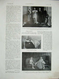 Original Old Vintage Print 1934 War French Siers Branoseras Austria Children