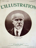 Original Old Vintage Print 1934 Portrait Raymond Poincare Man France 20th