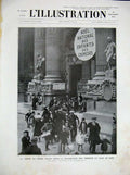 Original Old Vintage Print 1934 French Newspaper Cadeaux Sarrebruck River War