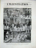 Old Vintage Print 1934 France Fete Saint-Brieuc Police Saint-Malo Mignen 20th