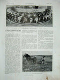 Old Vintage Print 1934 France Agriculture Farming Diagrams Motrice Andre 20th
