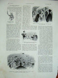 Old Vintage Print 1934 Charles Vienot Men Church L'Hotel-Dieu Hospices 20th
