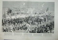 Old Antique Print Battle Gemaizeh 1889 Suakin War Black Troops Dervish 19th