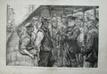 Old Antique Print 1892 West India Ship Docks Ganger Dinner-Hour Men Paul 19th