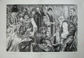 Old Antique Print 1894 Lord Mayor'S Show Footmen Coachmen Liveries Art 19th
