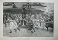 Old Antique Print 1894 Merry-Go-Round Battleship Children'S Party Ship 19th