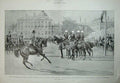Old Antique Print 1899 Voluteer Review Prince Wales Duke York Middlesex 19th
