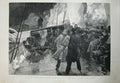 Old Antique Print 1889 Paris Exhibition Sailing Channel Stormy Weather 19th