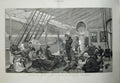 Old Antique Print Sketch Indian Troopship Siers Families 1880 Fine Art 19th
