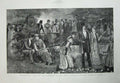 Old Antique Print 1887 Fete Gardens Royal Botanic Society Regents Park 19th