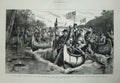 Old Print Ref.961 1881 Boat Race Marquis Lorne Clear Water Lake Hall Art