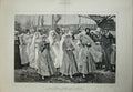 Old Antique Print 1879 Children Communion Dieppe France Ships Morris Art 19th